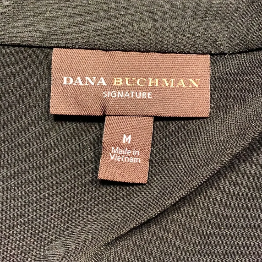 Dana Buchman Signature Open Front Shawl Collar Long Sleeve Knit Jacket - Picture 5 of 6